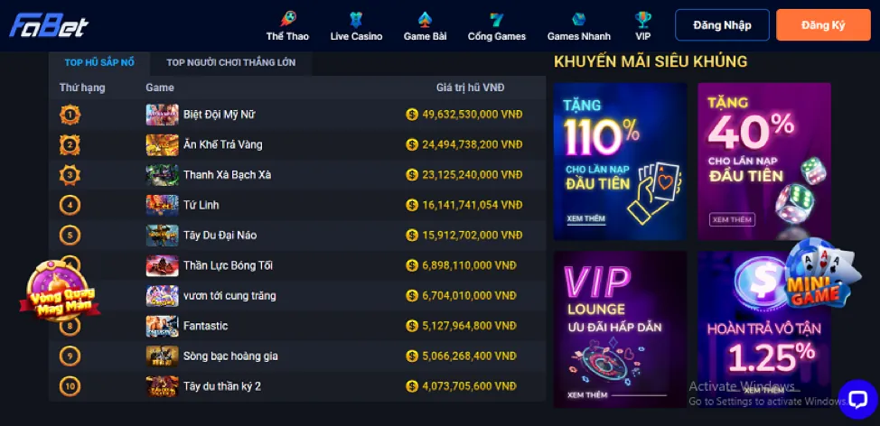 Ưu Đãi VIP mmwin code